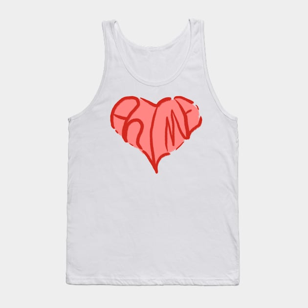 Love Anime Tank Top by Make_them_rawr